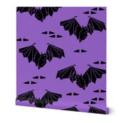 bat // halloween bat purple spooky scary 