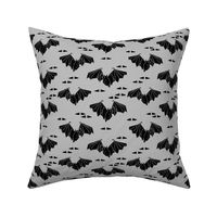bat // halloween bats grey triangle trendy geo geometric halloween bats