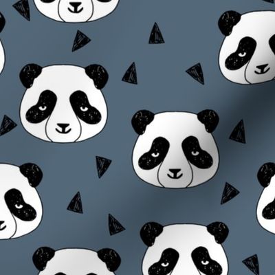 Hello Panda - Payne's Grey by Andrea Lauren 