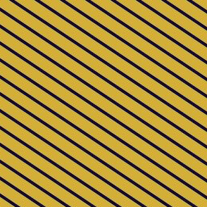 Gold and Navy Diagonal Lines