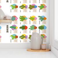 Tea Towel succulentes