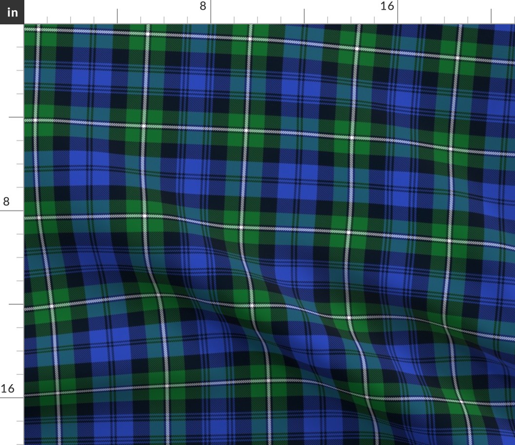 Forbes 1819 tartan, 8", Wilson's of Bannockburn