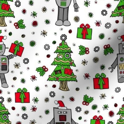 Robots Deck the Halls