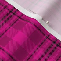 Punky Plaid 127 Pink Black