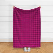 Punky Plaid 127 Pink Black