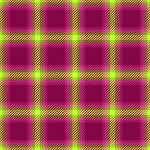 Punky Plaid 171 Pink Green