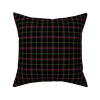 Punky Plaid 201 Black Olive Pink