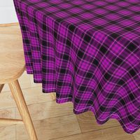 Punky Plaid 205 Magenta Pink Black