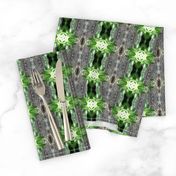 Rainforest Tree Sprites - Small Scale Border Print (Ref. 4070)