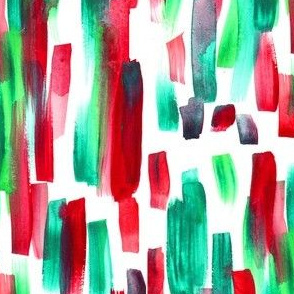 painting red & green