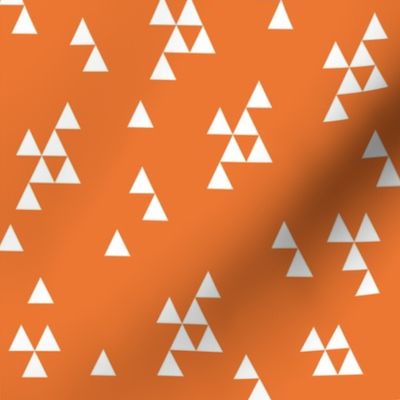 Simple Triangle - Orange by Andrea Lauren