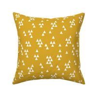 Simple Triangle - Golden Yellow by Andrea Lauren