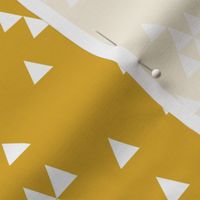 Simple Triangle - Golden Yellow by Andrea Lauren