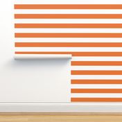 Orange Stripe - (One Inch) Railroad by Andrea Lauren