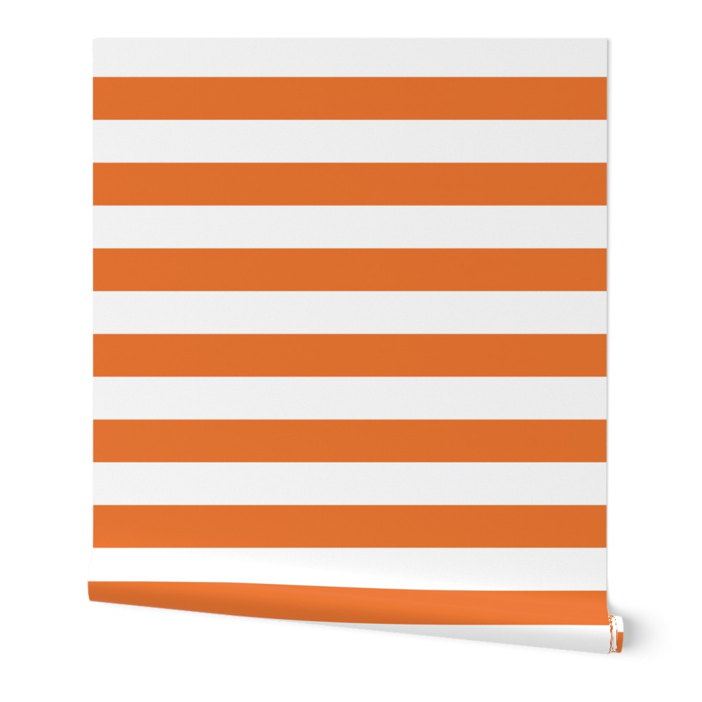 Orange Stripe - (.5") Railroad by Andrea Lauren