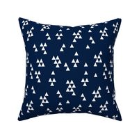 Simple Triangle - Dark Navy by Andrea Lauren