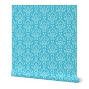 Aqua Damask