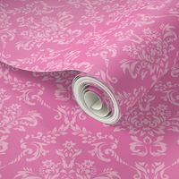 Two Toned Pink Damask