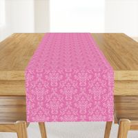 Two Toned Pink Damask