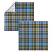 Classic Blue and Brown Plaid