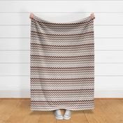 brown tan ombre chevron zigzag pattern