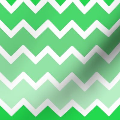 mint green ombre chevron zigzag pattern