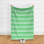 mint green ombre chevron zigzag pattern