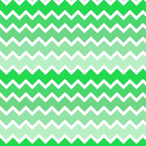 mint green ombre chevron zigzag pattern