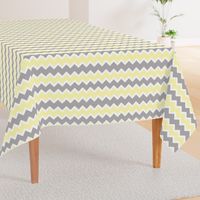 yellow grey gray chevron zigzag pattern