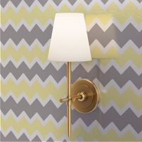 yellow grey gray chevron zigzag pattern