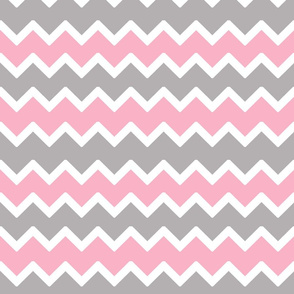 pink grey gray chevron zigzag pattern
