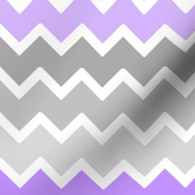 purple lavender lilac grey gray ombre chevron zigzag pattern