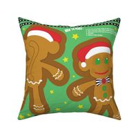 Gingerbread Monkey Cut & Sew Pillow Doll (FQ)