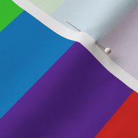 Stripes - Horizontal - 2 inch (5.08cm) - Rainbow
