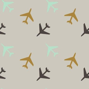 Airplanes_Gray_Background