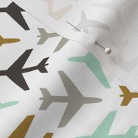 airplanes_gray_mint_gold