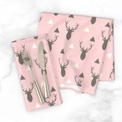 Woodland_Deer_Triangles_Light_Pink