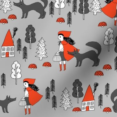 Red Riding Hood - Slate by Andrea Lauren 