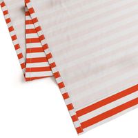 Stripe Coordinate - Red Riding Hood - Vermillion by Andrea Lauren 