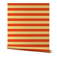 Stripe Coordinate - Red Riding Hood - Vermillion by Andrea Lauren 