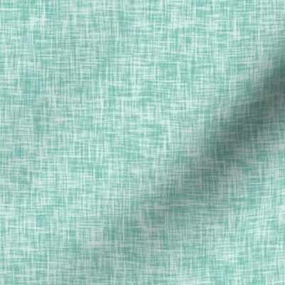 pale turquoise // linen look mint fabric texture design