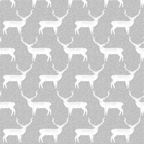 Reindeer - Slate Linen by Andrea Lauren