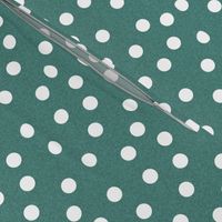 Christmas Dots Coordinate - Evergreen Linen Coordinate by Andrea Lauren