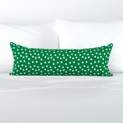 Christmas Dots Coordinates - Kelly Green Linen Look by Andrea Lauren