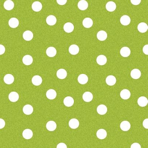 Christmas Dot Coordinate - Lime Green Linen Look by Andrea Lauren