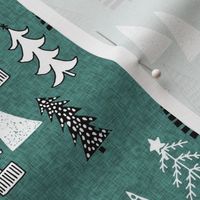 christmas tree forest // christmas trees forest green tree design andrea lauren