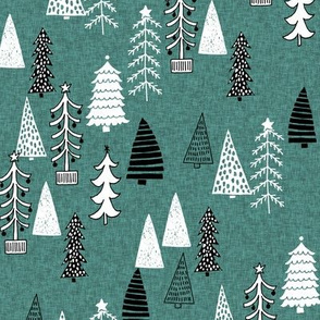 christmas tree forest // christmas trees forest green tree design andrea lauren