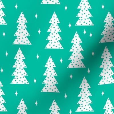 christmas tree // christmas tree fabric holiday xmas tree green fabric andrea lauren