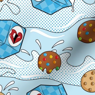 Pop Art: Cookies & Milk