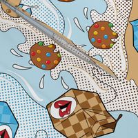 Pop Art: Cookies, Milk & Chocolate
